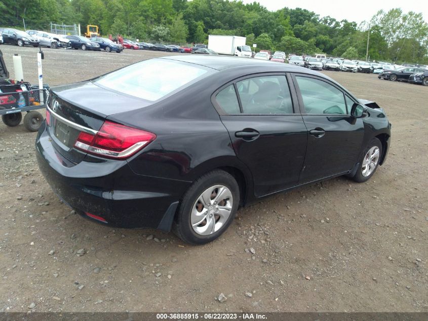 2013 HONDA CIVIC SDN LX - 19XFB2F53DE242037