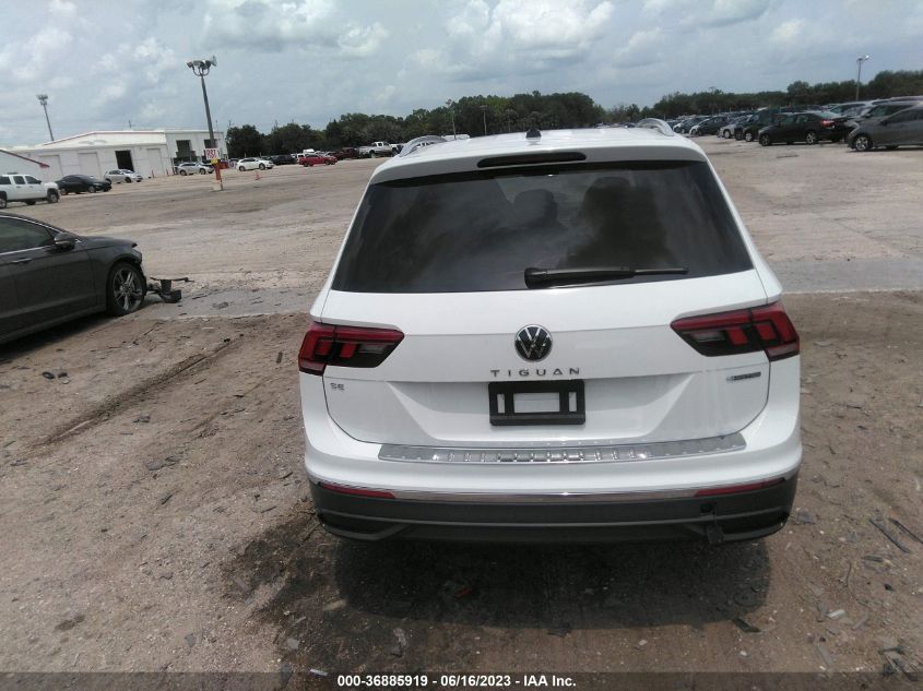 2022 VOLKSWAGEN TIGUAN SE - 3VV2B7AX0NM096709