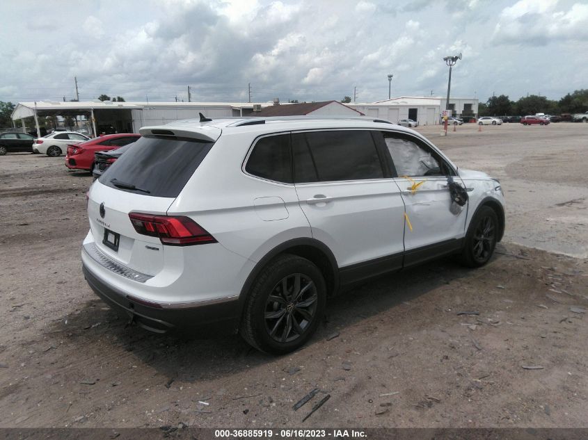 2022 VOLKSWAGEN TIGUAN SE - 3VV2B7AX0NM096709