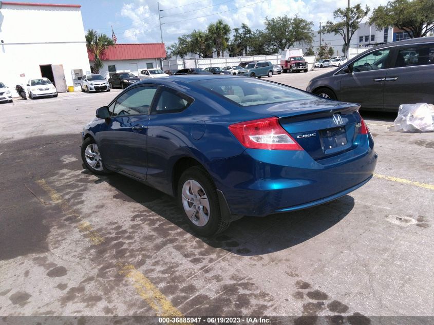 2013 HONDA CIVIC CPE LX 2HGFG3B43DH005168