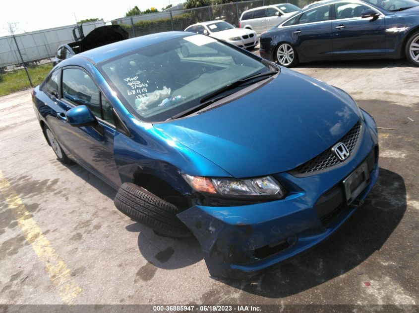 2013 HONDA CIVIC CPE LX 2HGFG3B43DH005168