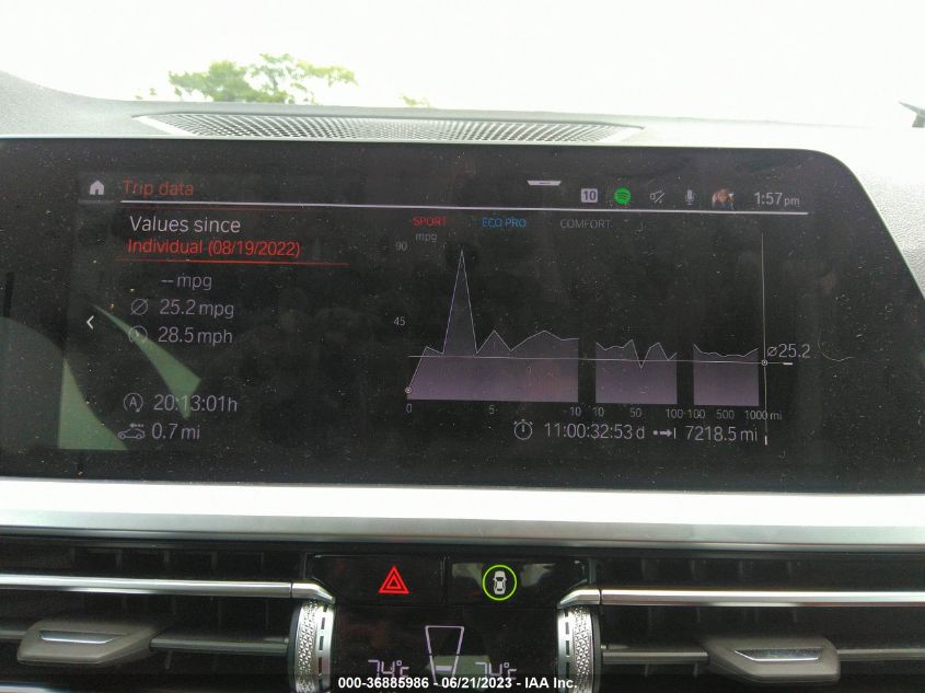 2022 BMW 4 SERIES 430I XDRIVE - WBA73AP01NCK76062