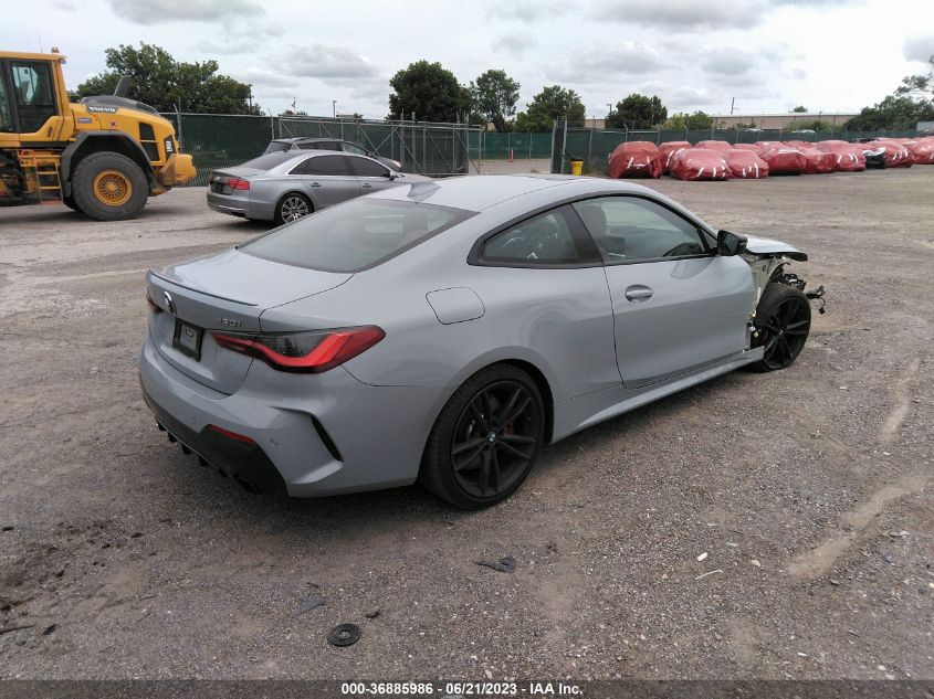 2022 BMW 4 SERIES 430I XDRIVE - WBA73AP01NCK76062
