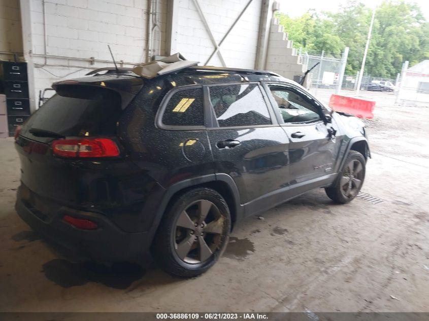 2016 JEEP CHEROKEE 75TH ANNIVERSARY - 1C4PJMCB1GW357680
