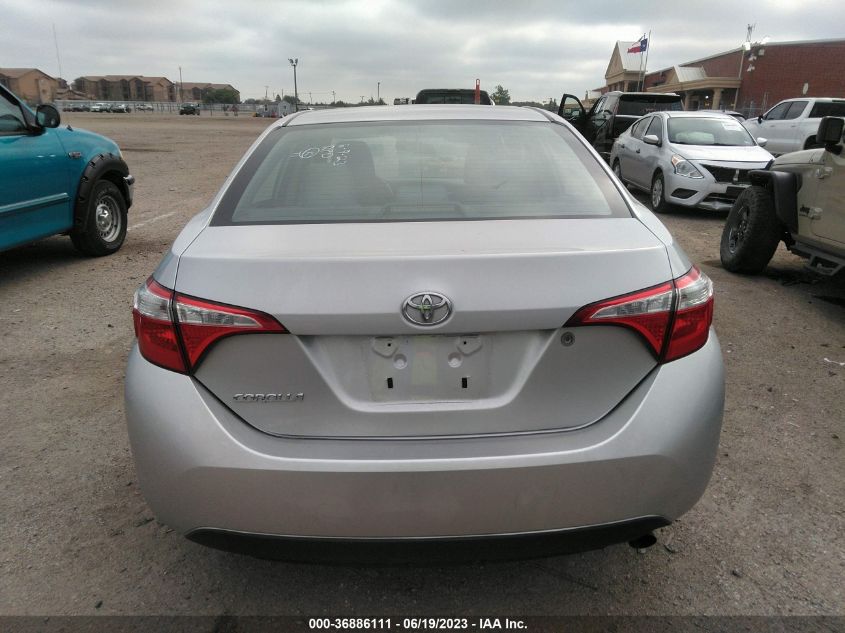 2014 TOYOTA COROLLA L/LE/S/S PLUS/LE PLUS - 2T1BURHE4EC105462