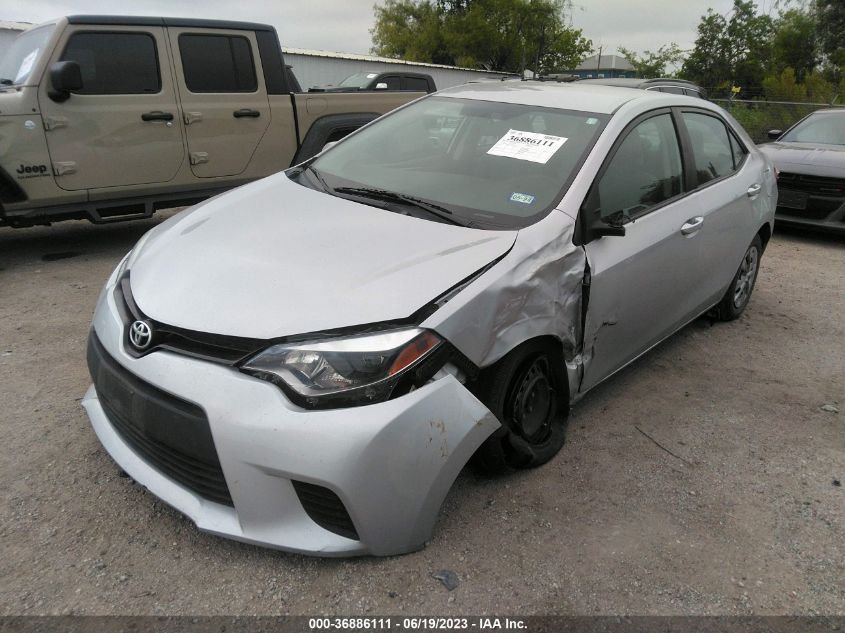 2014 TOYOTA COROLLA L/LE/S/S PLUS/LE PLUS - 2T1BURHE4EC105462