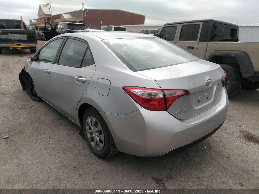 2014 TOYOTA COROLLA L/LE/S/S PLUS/LE PLUS - 2T1BURHE4EC105462