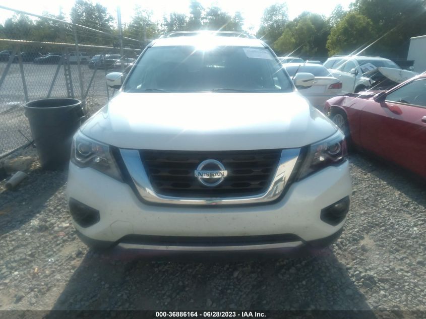 2017 NISSAN PATHFINDER SV - 5N1DR2MN2HC619813