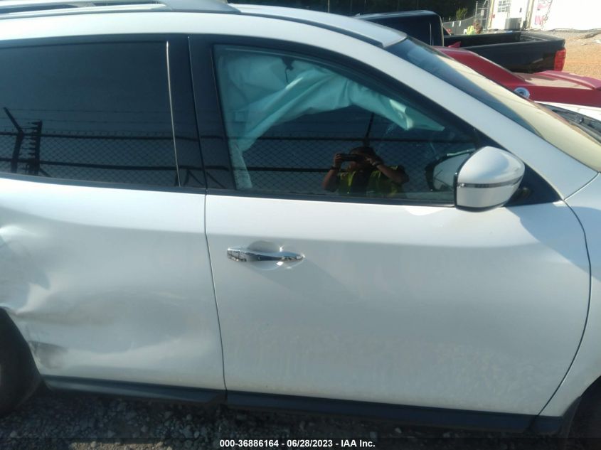 2017 NISSAN PATHFINDER SV - 5N1DR2MN2HC619813