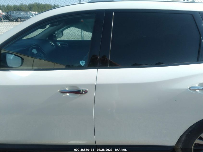 2017 NISSAN PATHFINDER SV - 5N1DR2MN2HC619813