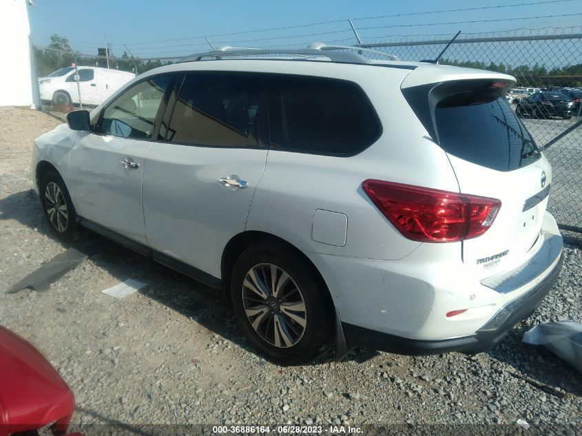 2017 NISSAN PATHFINDER SV - 5N1DR2MN2HC619813