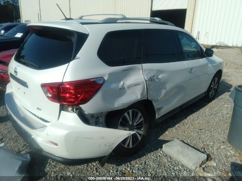 2017 NISSAN PATHFINDER SV - 5N1DR2MN2HC619813