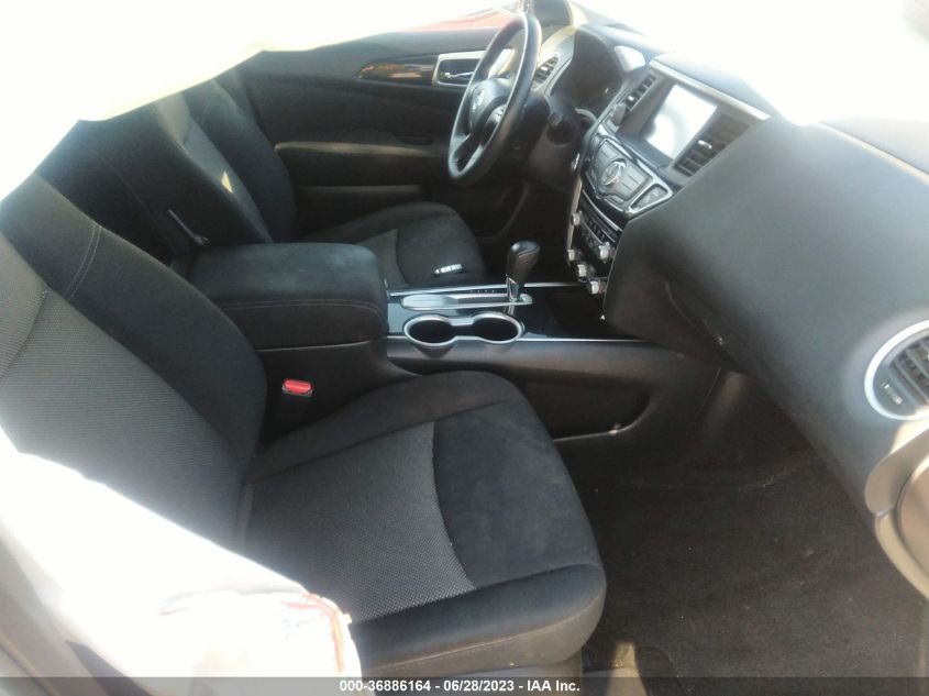 2017 NISSAN PATHFINDER SV - 5N1DR2MN2HC619813