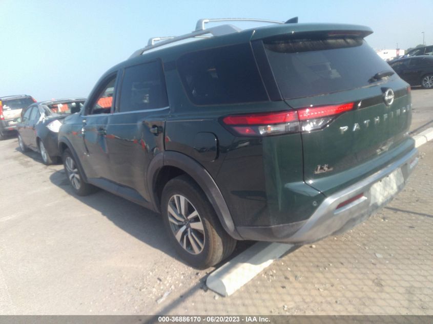 2023 NISSAN PATHFINDER SL - 5N1DR3CC6PC223033
