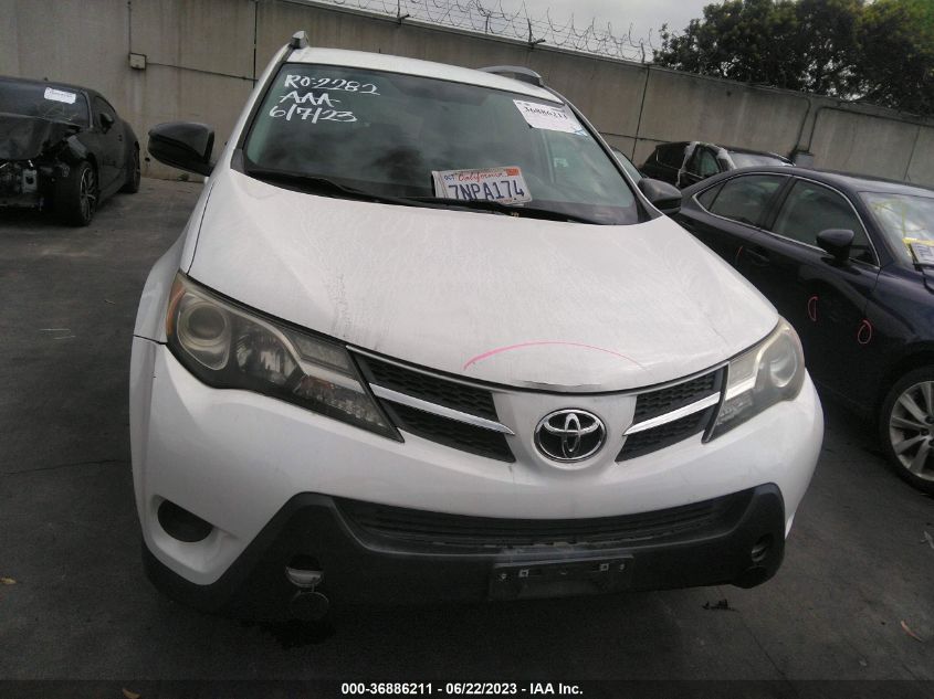 2014 TOYOTA RAV4 LE - 2T3BFREV0EW148345