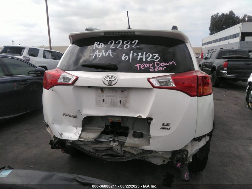 2014 TOYOTA RAV4 LE - 2T3BFREV0EW148345