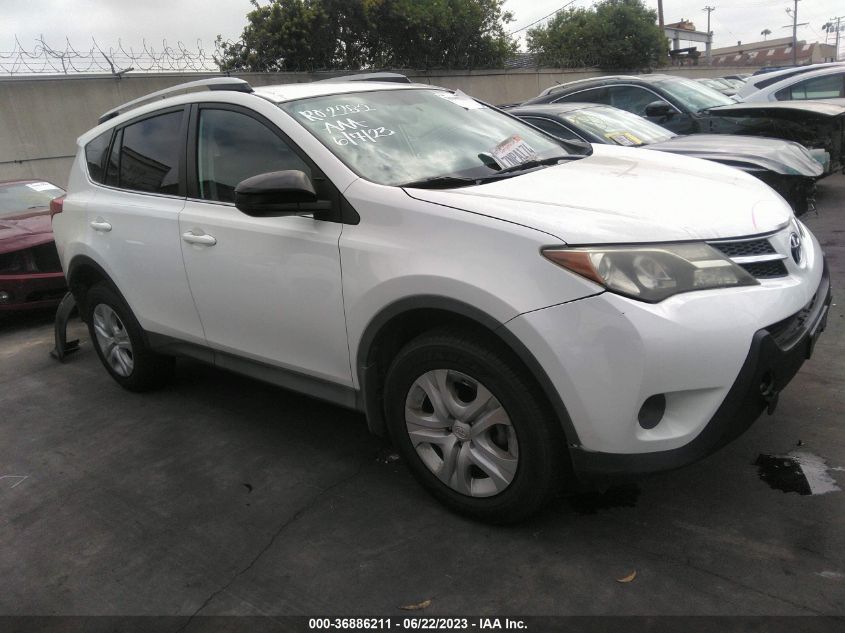 2014 TOYOTA RAV4 LE - 2T3BFREV0EW148345