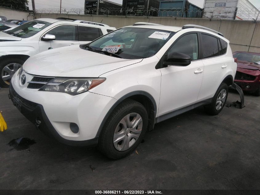 2014 TOYOTA RAV4 LE - 2T3BFREV0EW148345