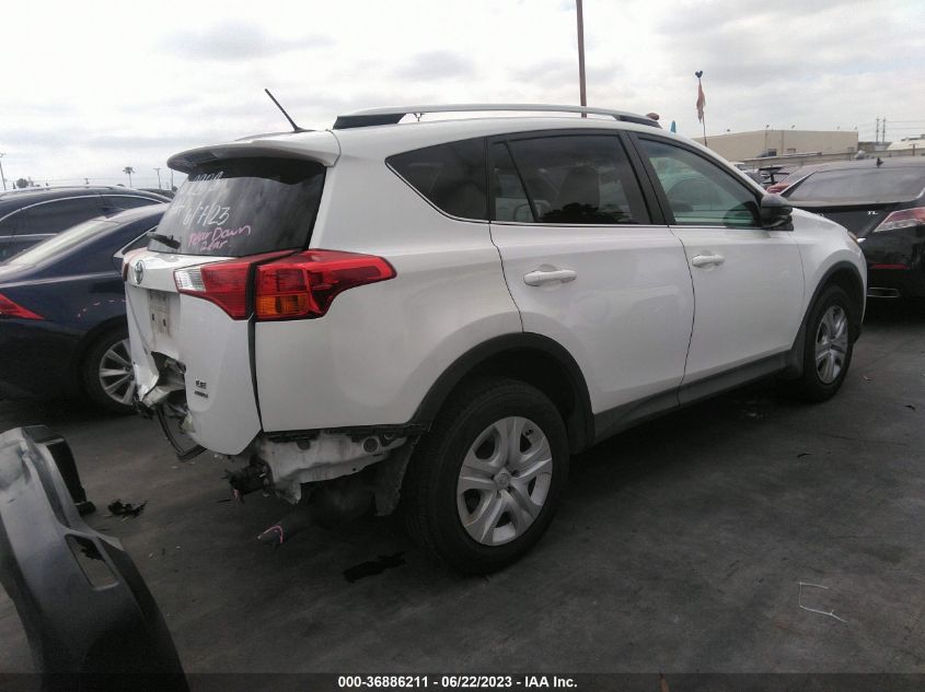 2014 TOYOTA RAV4 LE - 2T3BFREV0EW148345