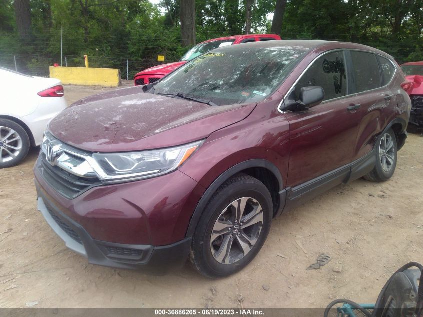 2017 HONDA CR-V LX - 7FARW5H38HE000119