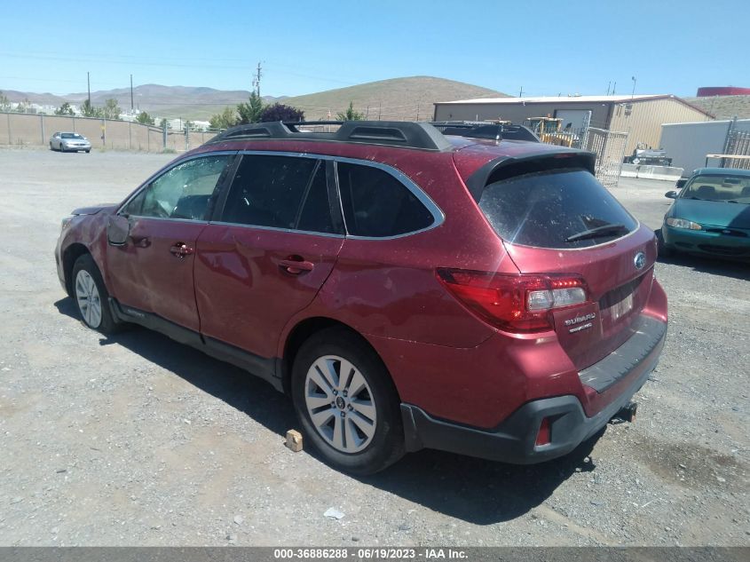 2019 SUBARU OUTBACK PREMIUM - 4S4BSAFC6K3245909