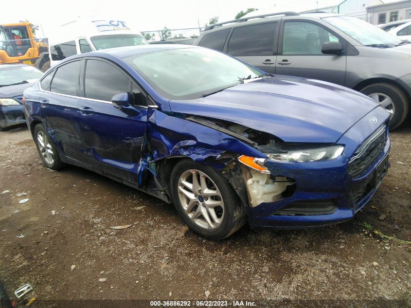 2016 FORD FUSION SE - 3FA6P0H74GR388275