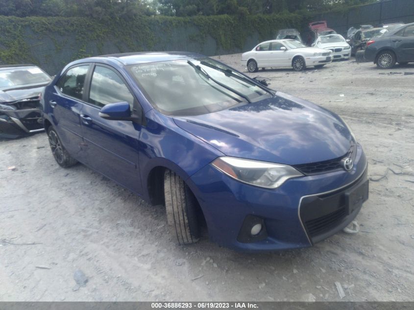 2015 TOYOTA COROLLA L/LE/LE PLS/PRM/S/S PLS - 2T1BURHE6FC276330