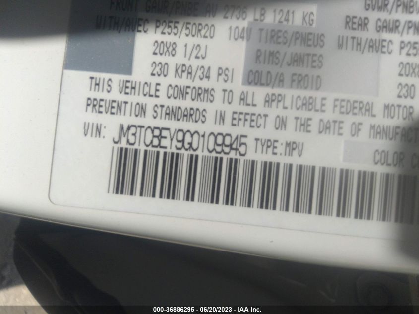 2016 MAZDA CX-9 SIGNATURE - JM3TCBEY9G0109945