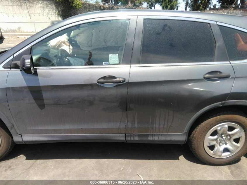 2013 HONDA CR-V LX - 5J6RM3H3XDL034103