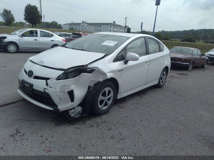 2014 TOYOTA PRIUS FOUR/FIVE/THREE/ONE/TWO - JTDKN3DUXE0361459