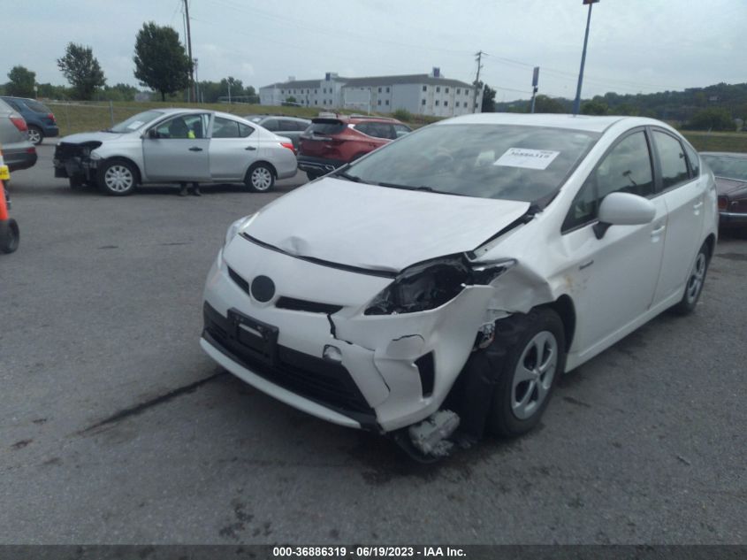 2014 TOYOTA PRIUS FOUR/FIVE/THREE/ONE/TWO - JTDKN3DUXE0361459