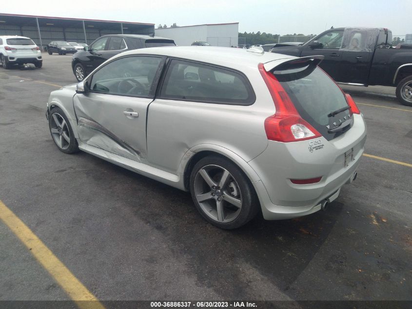 2013 VOLVO C30 T5 - YV1672MK0D2310408