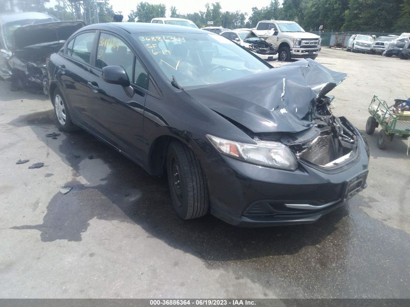 2013 HONDA CIVIC SDN LX - 2HGFB2F59DH601784