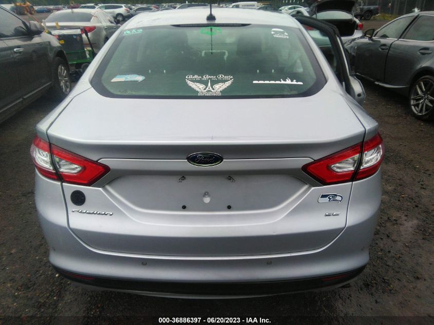 2014 FORD FUSION SE - 3FA6P0H70ER337952