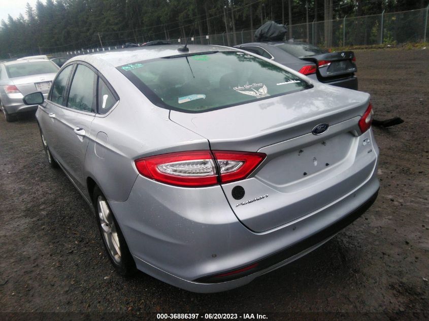 2014 FORD FUSION SE - 3FA6P0H70ER337952