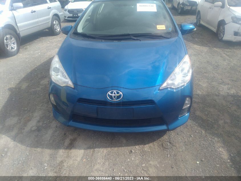 2013 TOYOTA PRIUS C ONE/TWO/THREE/FOUR - JTDKDTB38D1047962