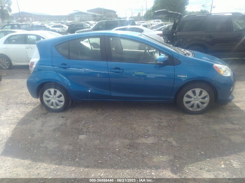 2013 TOYOTA PRIUS C ONE/TWO/THREE/FOUR - JTDKDTB38D1047962