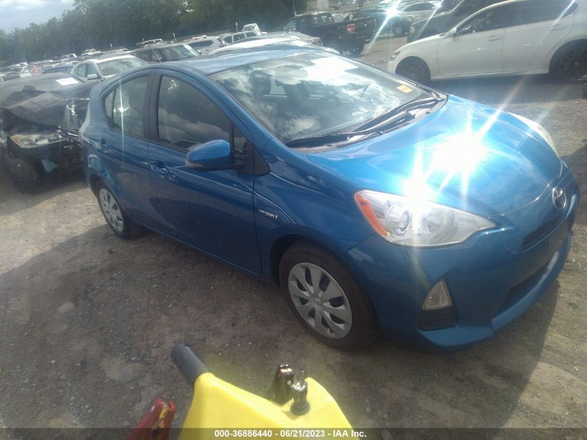 2013 TOYOTA PRIUS C ONE/TWO/THREE/FOUR - JTDKDTB38D1047962