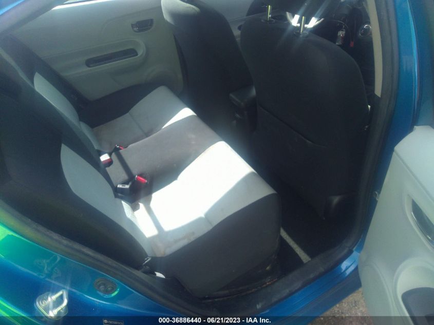 2013 TOYOTA PRIUS C ONE/TWO/THREE/FOUR - JTDKDTB38D1047962