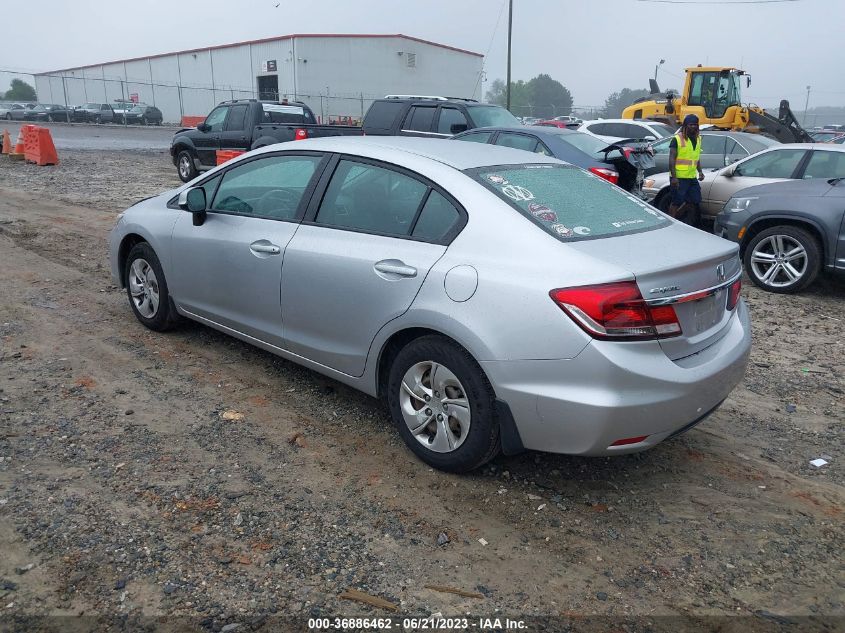 2013 HONDA CIVIC LX - 19XFB2F54DE031140