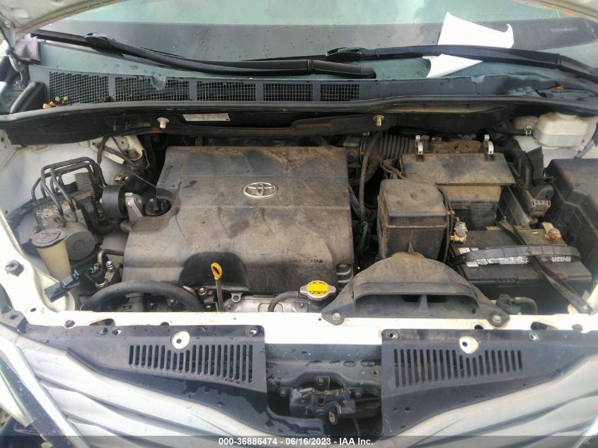 2013 TOYOTA SIENNA XLE AAS/XLE/LTD - 5TDYK3DC2DS321978