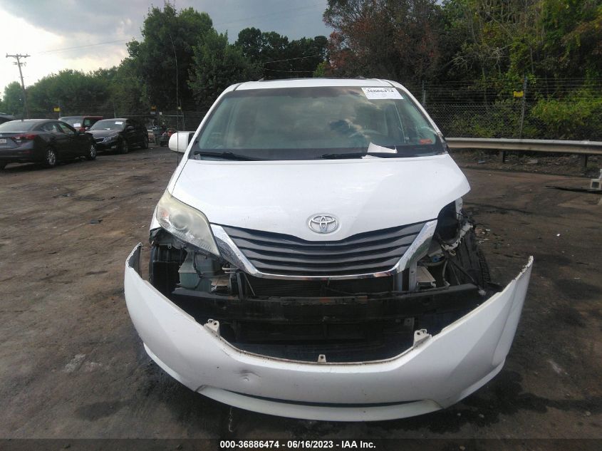 2013 TOYOTA SIENNA XLE AAS/XLE/LTD - 5TDYK3DC2DS321978