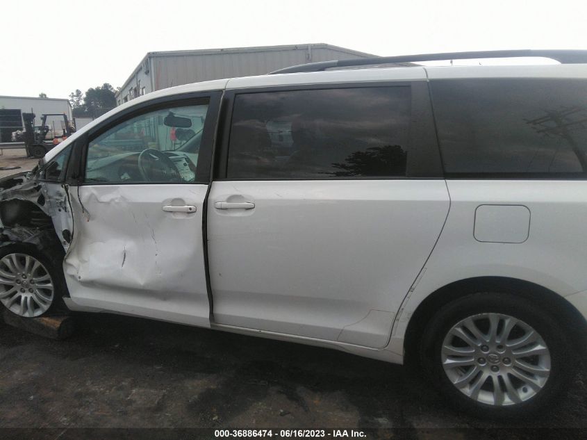 2013 TOYOTA SIENNA XLE AAS/XLE/LTD - 5TDYK3DC2DS321978