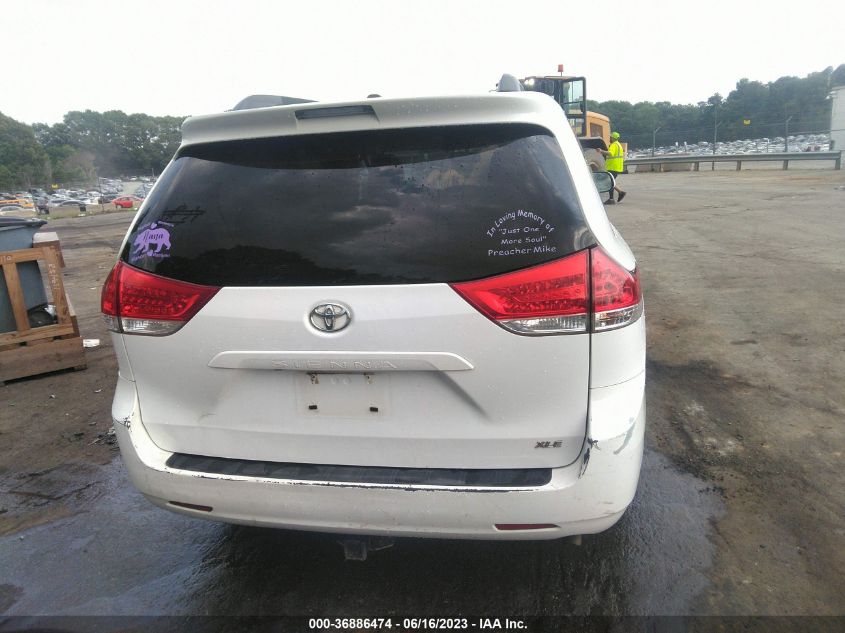 2013 TOYOTA SIENNA XLE AAS/XLE/LTD - 5TDYK3DC2DS321978