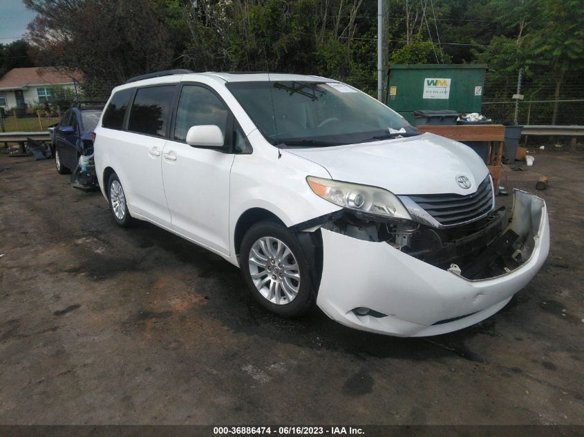 2013 TOYOTA SIENNA XLE AAS/XLE/LTD - 5TDYK3DC2DS321978