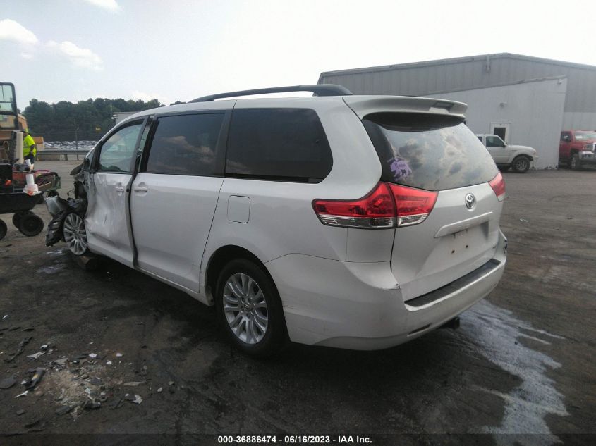 2013 TOYOTA SIENNA XLE AAS/XLE/LTD - 5TDYK3DC2DS321978