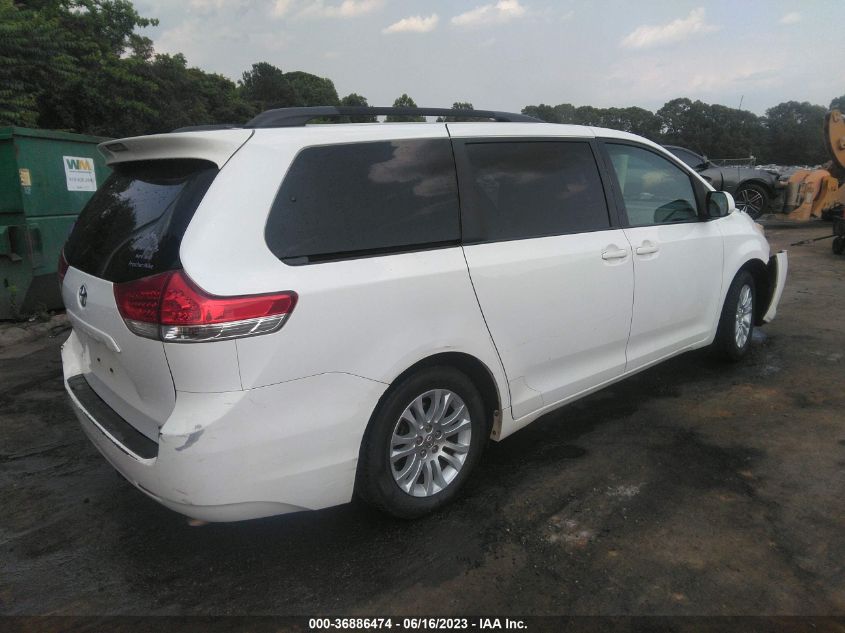 2013 TOYOTA SIENNA XLE AAS/XLE/LTD - 5TDYK3DC2DS321978