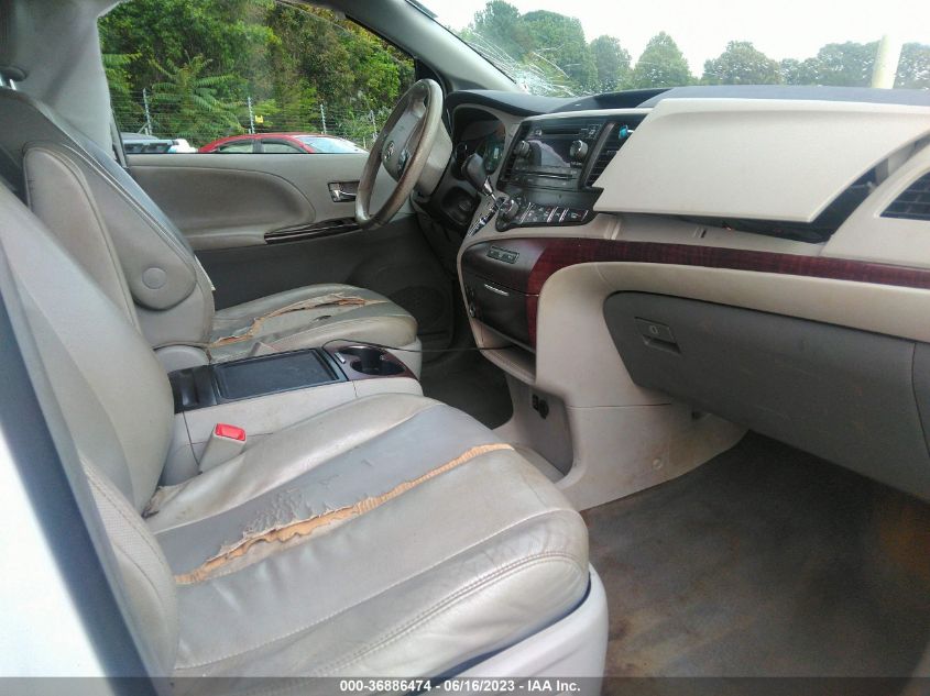 2013 TOYOTA SIENNA XLE AAS/XLE/LTD - 5TDYK3DC2DS321978