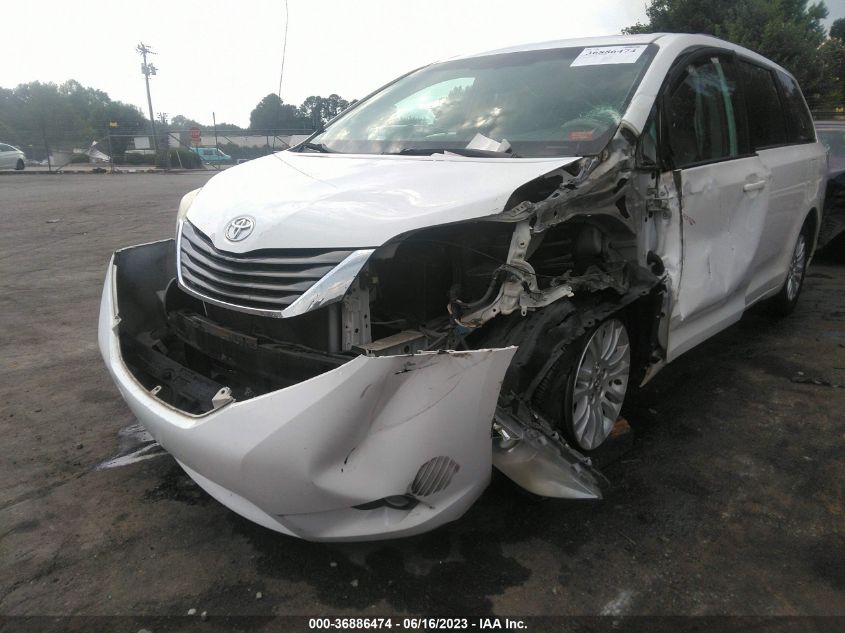2013 TOYOTA SIENNA XLE AAS/XLE/LTD - 5TDYK3DC2DS321978