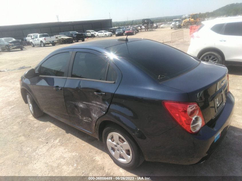 2015 CHEVROLET SONIC LS - 1G1JB5SH3F4162519